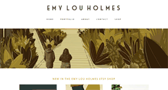 Desktop Screenshot of emylouholmes.com