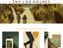 Tablet Screenshot of emylouholmes.com